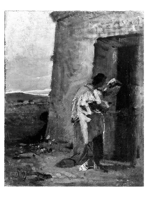 Due figure femminili davanti ad un uscio - Galleria Nazionale dela Puglia, Bitonto, Bari